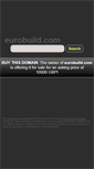 Mobile Screenshot of eurobuild.com