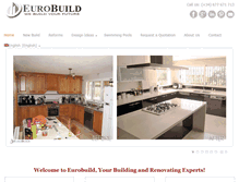 Tablet Screenshot of eurobuild.es